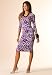 metrostyle Envelope Collar Knit Dress