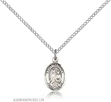 St. Raphael the Archangel Small Sterling Silver Medal