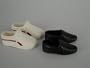 2 Pairs of Ken Doll Shoes White Tennis Shoes and Black Loafers