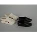 2 Pairs of Ken Doll Shoes White Tennis Shoes and Black Loafers