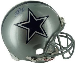 Felix Jones Autographed/Hand Signed Dallas Cowboys Full Size Proline Helmet- Steiner Hologram