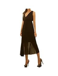 Chiffon/Polyester  Elasticized Empire   Waistline Tunic  With Ruffles