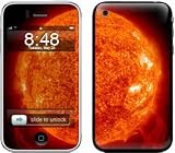 Solar Flare Design Decorative Skin Decal Sticker for Apple 3G iPhone/ Apple iPhone 3GS 3G S