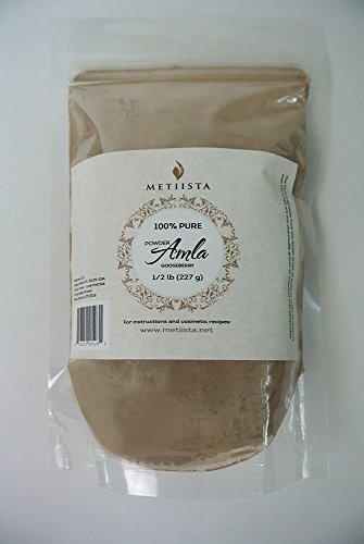 100% PURE AMLA POWDER (Gooseberry) (1/2lb)