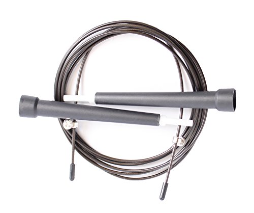 Crossfit Jump Rope - Best Training Tool for Workouts - Great for Athletes and Kids - Expert Fitness Exercise Routine - Weight Loss and Muscle Gain - 10 Feet