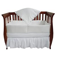 American Baby Company Heavenly Soft Minky Dot 4 Piece Crib Set