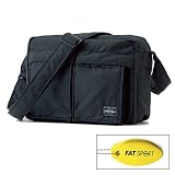 【FAT SPORT×PORTER限定コラボ】ショルダーバッグ 「FAIRPLAY」　ブラック【吉田カバン】の画像