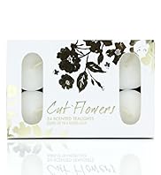 24 Cut Flowers Room Scented Tealights