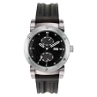 Storm Hydron Leather Black Men's Watch 4339/ST/BK