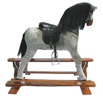 Grey Rocking Horse "Misty" Large 107cm