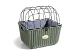 Nantucket Pet Bike Basket - Somerset - For Pets Under 8 Lbs
