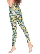 American Apparel Patterned Polyester Spandex Legging