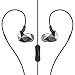 Sound Intone E6 Pro in-Ear Headphones Sport Running Earbuds Noise Isolating Headset with in-line Mic(Black)