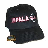 Impala SS By Chevrolet Bowtie Hat Cap Black Apparel Clothing by Gregs Automotive LLC