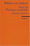 Produkt-Bild: Texte zu Theologie und Ethik: Lat. /Dt.