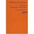 Texte zu Theologie und Ethik: Lat. /Dt.