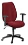 OFM 611-63-BURGUNDY Ergonomic Ratchet-Back Chair - Burgundy