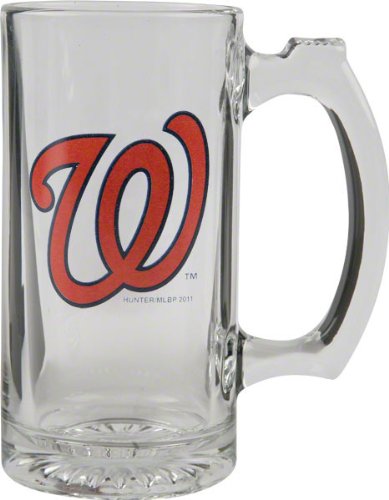 Washington Nationals Logo Glass Tankard
