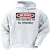 WARNING TOO BLESSED TO BE STRESSED Youth Hooded Sweatshirt (for Kids) Various Colors ...