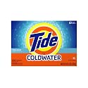 Tide Coldwater Powder Detergent, Fresh Scent, 63-Load Boxes (Pack of 3)