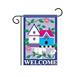 Birdhouse Garden Flag