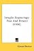 Intaglio Engravings: Past And Present (1896)