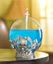 Pewter Skull Oil Burner