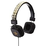 MIXSTYLE スタッズ・ヘッドホン スター ゴールド SH007