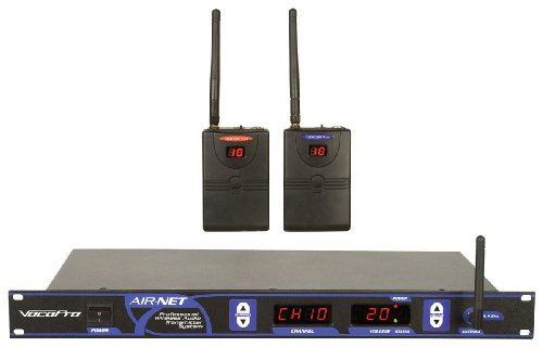 VocoPro AIR-NET Professional Wireless Audio Transmitter System