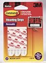 3M Command 17021P Medium Mounting Replacement Strips
