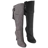 Journee Collection Womens Cuff Accent Mid-calf Boots