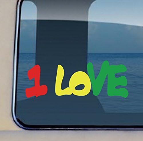 Aloha Maui Creations 1 Love #195 - Vinyl Decal Sticker 2.3 by 6 inch