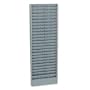 Buddy Products Adjustable Jumbo Time Card Rack, Steel, 24 to 72 Pockets, 6.25 Inch Pocket Height, 4.25 to 12.75 Inch Pocket Width, Gray, (0805-1)