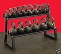 Kettlebell Rack 2 tier 56" Long (Rack Only)