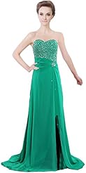 Sweetheart Chiffon Evening Dress/Mother-of-the-Bride Dress/Prom Dress 