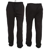 FLOSO® Mens Jogging Bottoms/Jog Pants (Closed Cuff)