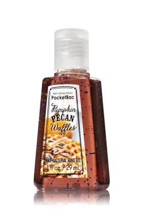 Pumpkin Pecan Waffles Antibacterial Hand Gel 1 Fl Oz Bath and Body Works Pocketbac Sanitizer Gel