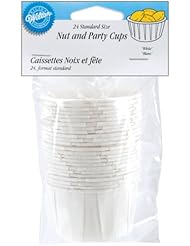 Kitchen: Wilton Nut and Party Cups, Standard, White - Wilton