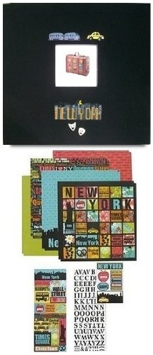 New York Scrapbook Kit - 12 x 12 Album  Papers 