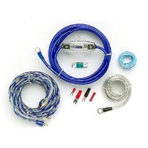 Scosche 680 Watt 8-Gauge Wiring Kit For Single Amps