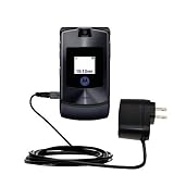 Rapid Wall / AC Charger for the Motorola MOTORAZR V3t - Gomadic Brand w/ TipExchange Technology