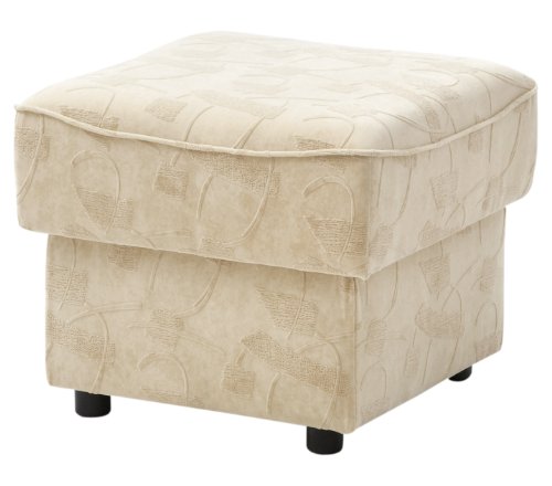Max Winzer 70205100 Bindlach Hocker Flockstoff, beige Preisvergleich