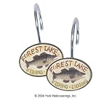 Rather Be Fishing Shower Curtain Hooks