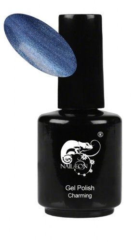 Vernis à ongles UV ou LED semi permanent 15 ml numéro 1281 bleu métal Vernis à ongles UV ou LED semi permanent 15 ml numéro 1281 bleu métal