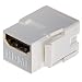 HDMI Snap-in Coupler Keystone for Wallplate