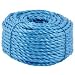 Polyreeb Seil Tampen 10mm 20 m Blau Leine Tau