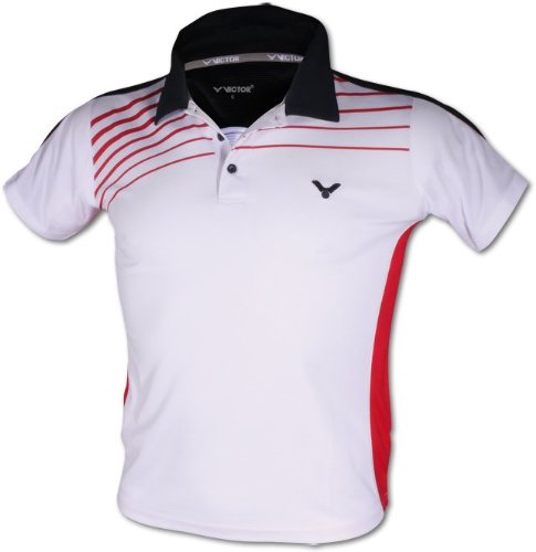 VICTOR Uni Polo-Shirt Function 6202, wei&szlig;/rot/blau, XXL, 620/9/9 Preisvergleich