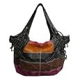 Oversized Broad Striped Dutch Handbag /Hobo