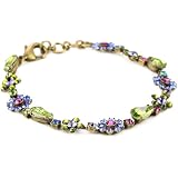 Sorrelli Wild Meadow Multi-Crystal Floral Brac
