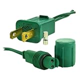 LED Commercial Christmas Light Plug Adapter - 36 in. - Non-Rectified - Powers 66 Rectified Strings - By Diogen C05065RY